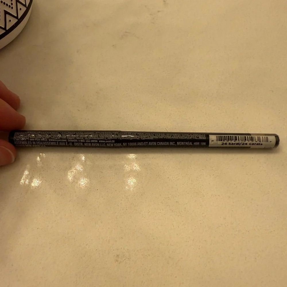Avon Gold Eyeliner Glimmerstick True Color Metallic Eye Pencil New Sealed‎